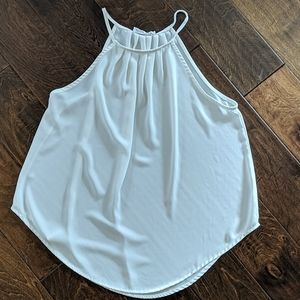 Lush White Strappy Top - women's size small